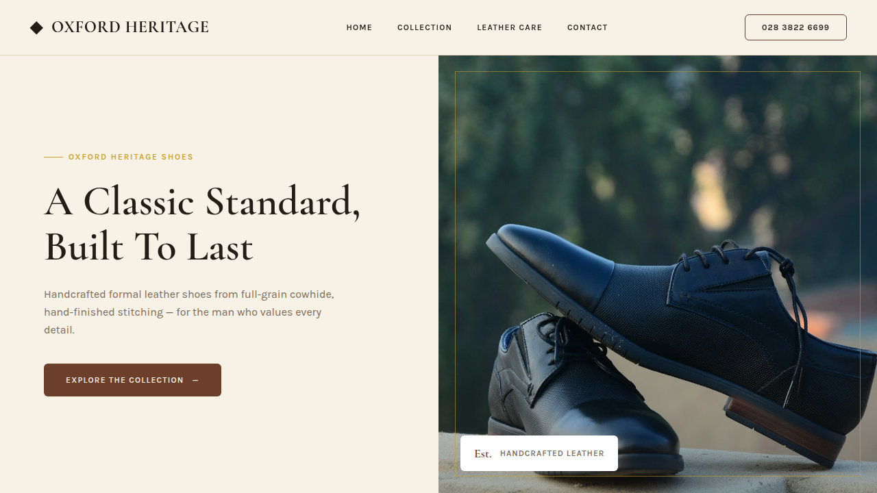 OXFORD HERITAGE SHOES