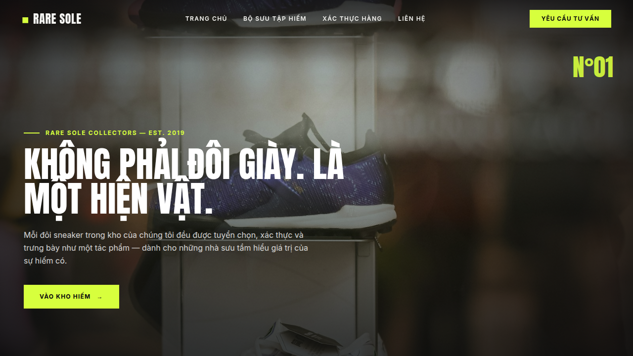 RARE SOLE COLLECTORS