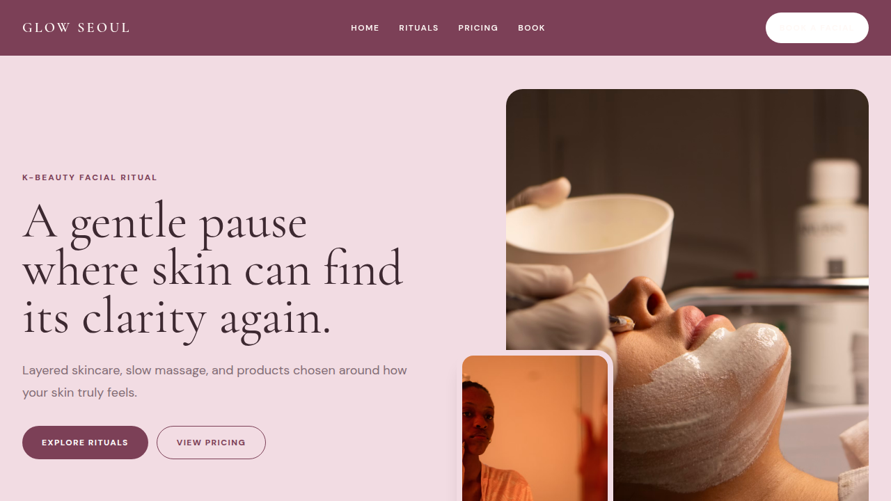 GLOW SEOUL FACIAL SPA
