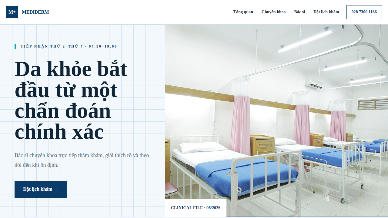 MEDIDERM DA LIỄU CHUYÊN KHOA