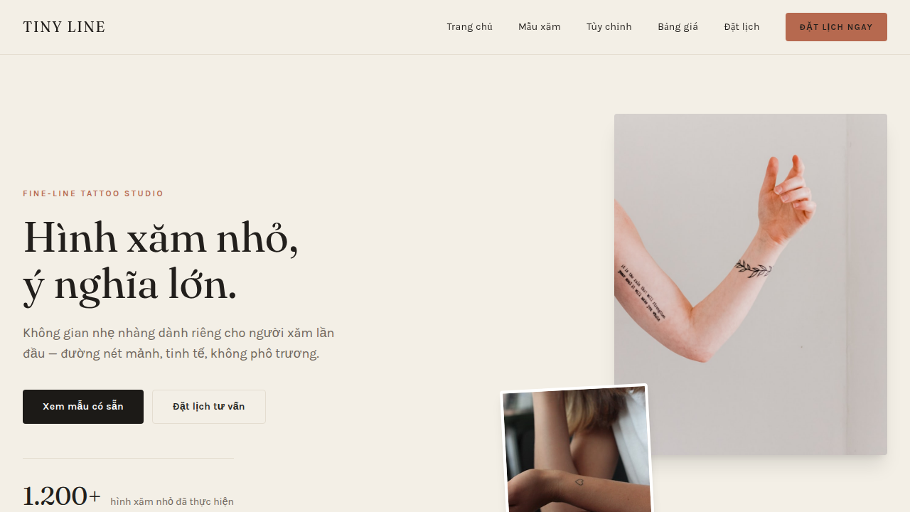 Tiny Line Tattoo Studio