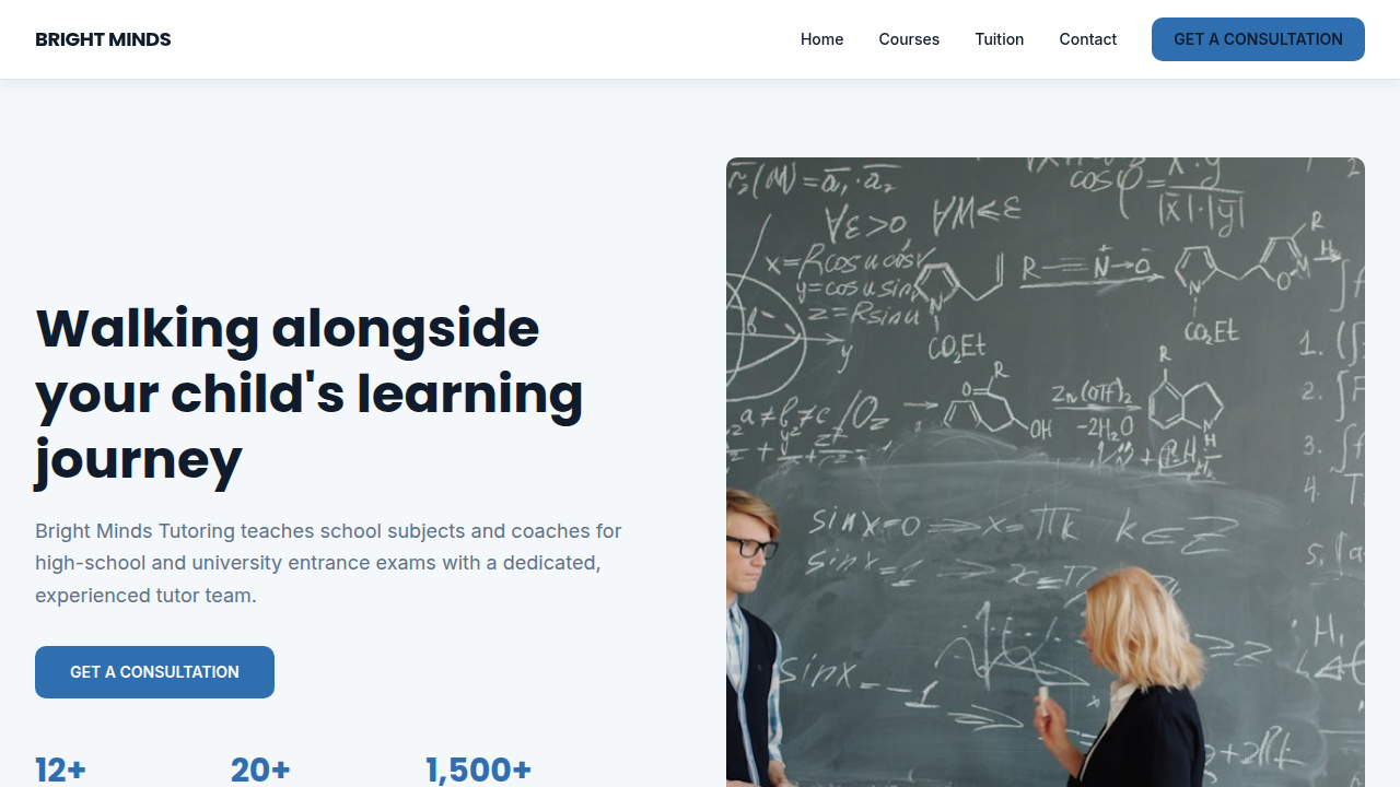 Bright Minds Tutoring
