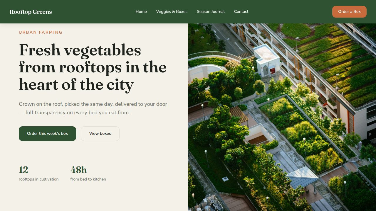 Rooftop Greens