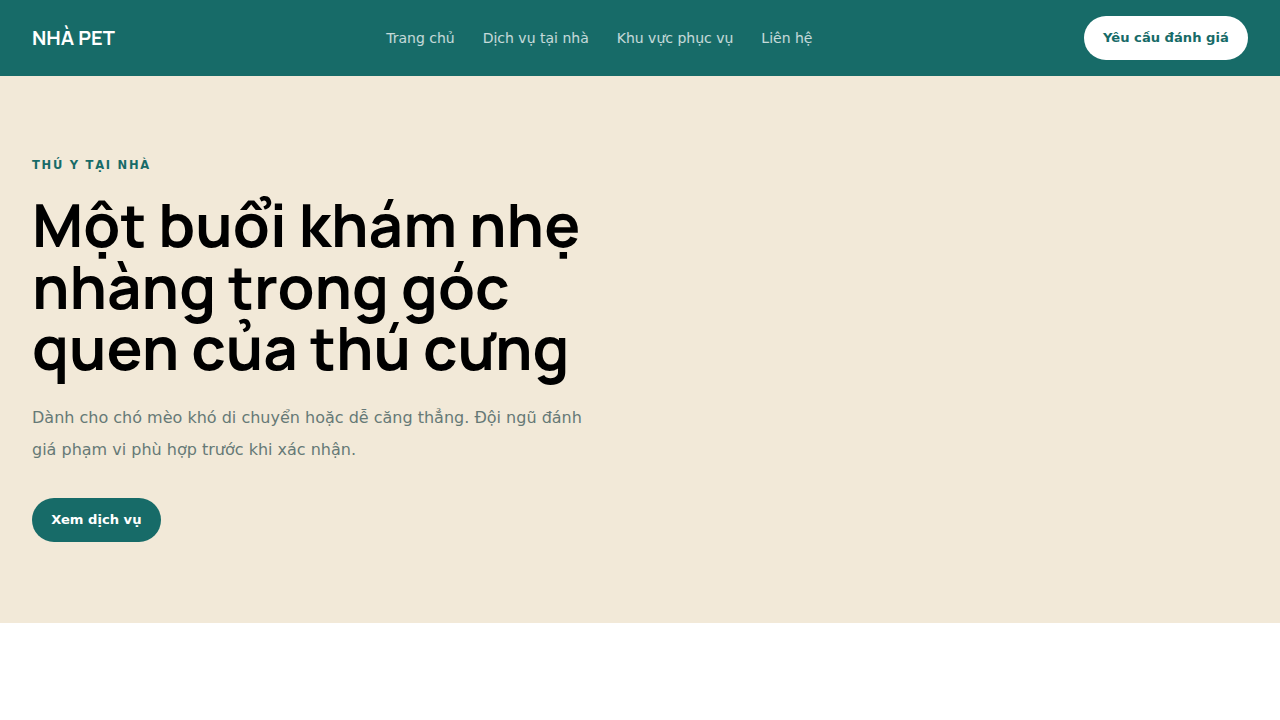 Bác Sĩ Nhà Pet