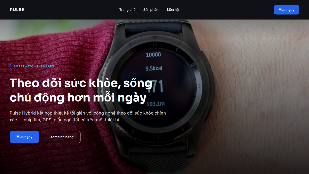 Pulse Hybrid Smartwatch