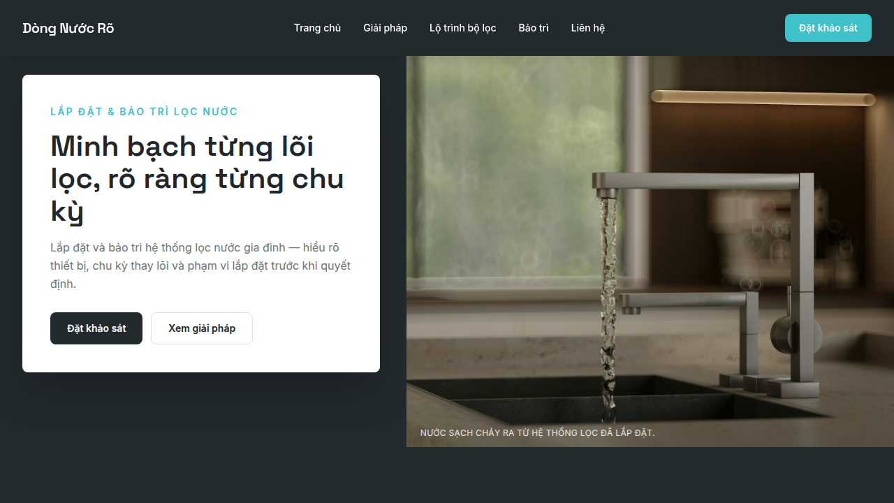 Dòng Nước Rõ